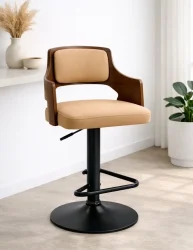 صندلی کانتر جکدار MDF E-808
